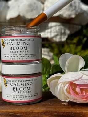 🌹🪻 Calming Bloom Clay Mask